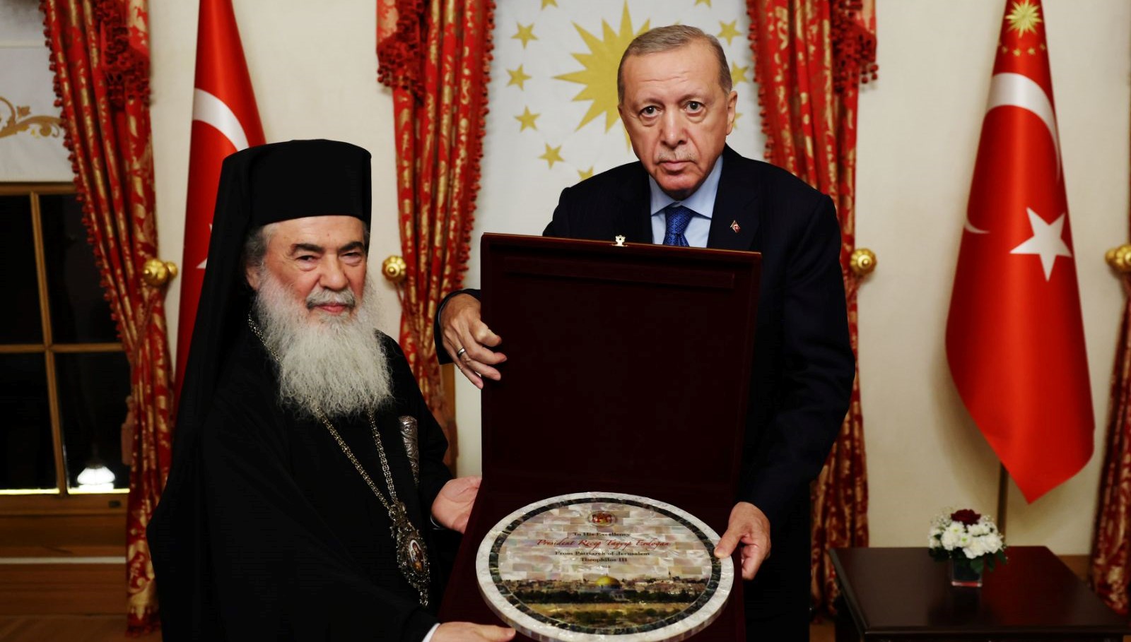 erdogan kudus rum ortodoks patrigi giannopoulosu kabul etti GpqgsBrO