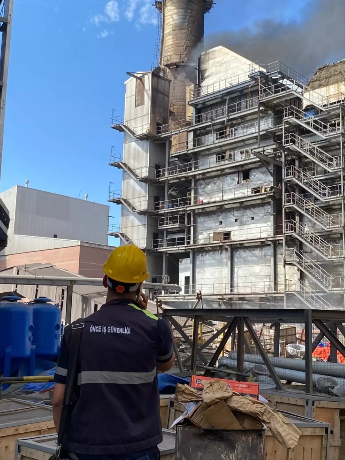 kangal termik santralinde yangin kontrol altina alindi iNHgFrce