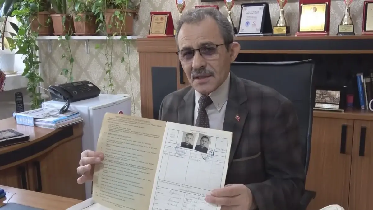 41 yıl önce mezun olduğu lisede 2 yıldır müdür olarak görev yapıyor