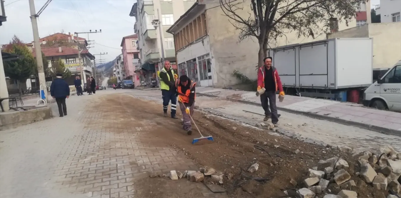 Hanönü’de Yol Tamiratları Devam Ediyor