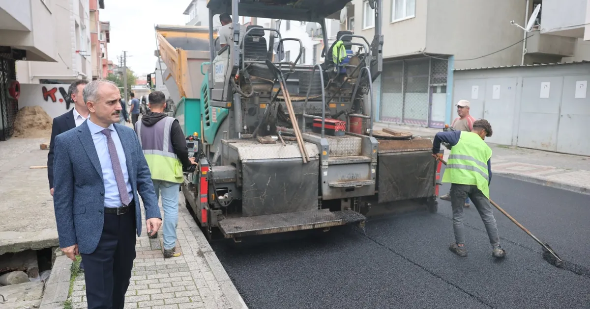 kocaeli cayirovada yollar yenileniyor E3X6cikZ.webp