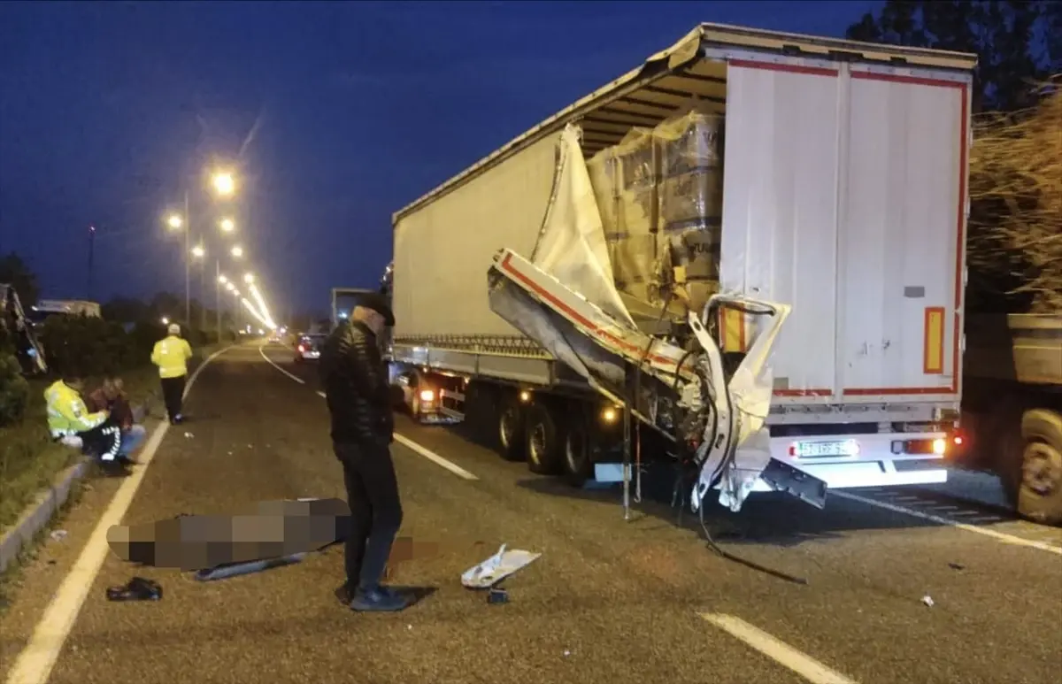 Samsun’da Minibüs Kazası: 1 Ölü, 1 Yaralı