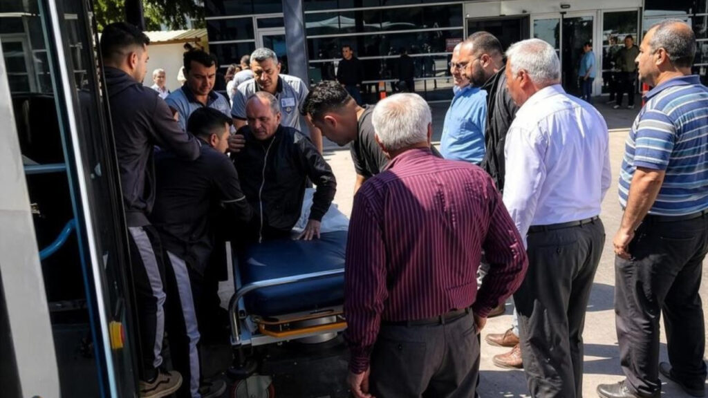 Yolcunun Acil Durumu: Otobüs Şoförü Hastaneye Yöneldi